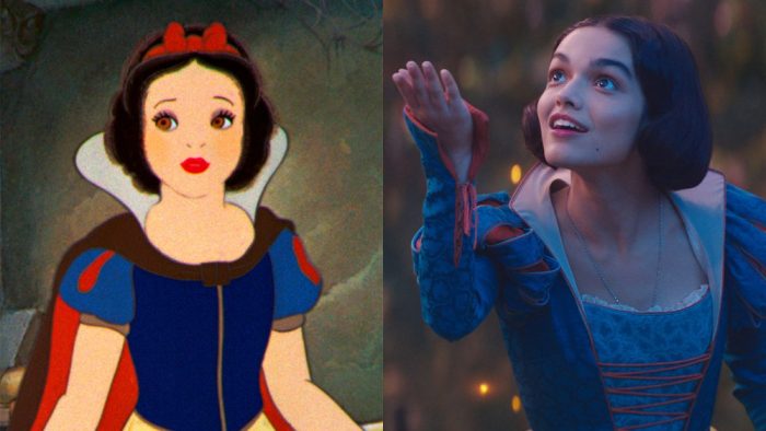 Snow White 1937 and Snow White 2025 Split Everett H 2025