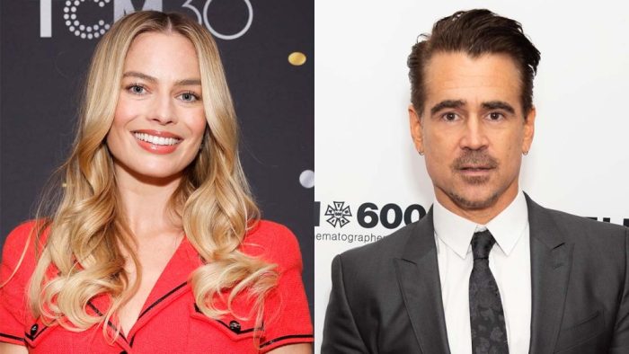 Margot Robbie and Colin Farrell Split Getty H 2024